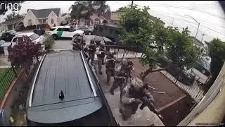 ICE uses breaching charges against family
