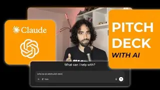 Using GPT, Claude & Sora Create An INVESTOR-LEVEL Pitch Deck (A Consultant&rsquo;s Guide)