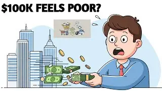 Why $100,000 Feels 🤑 Poor in America Now (Even for High Earners💲)