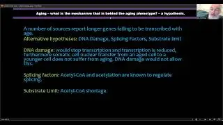 Discussion about the genomic failure hypothesis 2024 03 09 AntiAging Reading Group