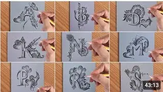 Pencil Se Bana Sabse Khoobsurat Name Tattoo! 🔥 Viral Design Ideas
