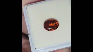 1.55 Carat imperial hessonite garnet