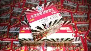 OPENING BOOSTER BOX FC BAYERN M&Uuml;NCHEN STICKER COLLECTION 2016/2017