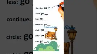 🔺️GO➕️#Prepositions #englishwithalina  #learn #englishgrammar #learning #learnenglish  #speakenglish