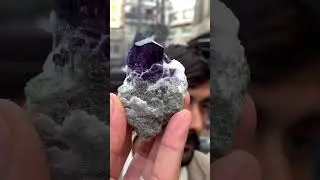 Rare find from Afghanistan 🇦🇫✨Straight from the #music  gem market &mdash; can you guess the mineral?