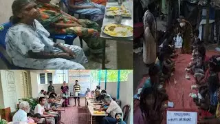 food distribution for orphans