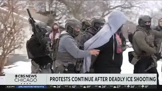 Protests continue in Minneapolis amid ICE operations