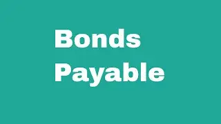 Bonds Payable