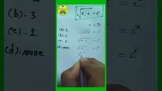Only Real Math Lovers Will Solve This!#algebra #math #trickymath #techscience #roots
