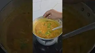 Simple homemade sambar🍲 #shorts #cooking #indianfood #food #sambar #southindianfood #homemade #yummy