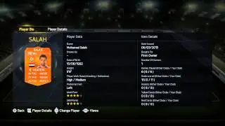 FIFA 15 ULTIMATE TEAM | MOTM SALAH 78 Rated Player Review & In Game Stats