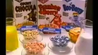 Monsters Cereal 80s Cereal Commercial New Monster Marshmallows