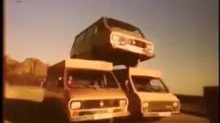 RAF 2203 Latvija Van Advert 1989 - Stunt & Drift Scene