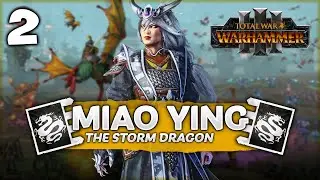 UNDER ATTACK BY OGRES! Total War: Warhammer 3 - Miao Ying - Grand Cathay Campaign #2