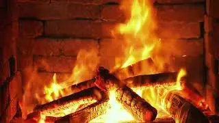 Country Acoustic by Fireplace | Relaxation Music for Study Aid & Mental Clarity