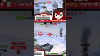 Nashorn Tier 6 World Of Tank Blitz #wotb #nashorn #tier6 #worldwar2 #vtuberid