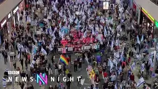Where are Israel&rsquo;s protests against legal reform heading? - BBC Newsnight