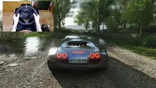 Forza Horizon 4 - BUGATTI VEYRON - OFF-ROAD with THRUSTMASTER TX + TH8A - 1080p60FPS