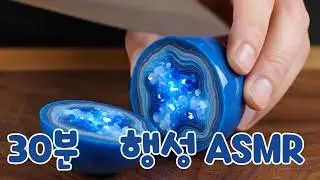 [4K ASMR] 미니어처 태양계 행성 자르기 🌌🔪 | Miniature Solar System Cutting #asmr #satisfying