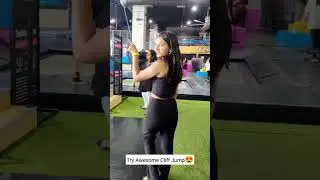 Bounce | Biggest Trampoline park in Mumbai Infinity Mall Malad #trampolinepark #travelfitnancy