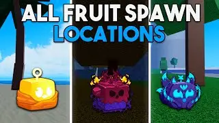 Все места появления дьявольских фруктов в Третьем море! &mdash; Blox Fruits