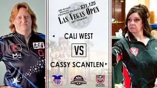 Cali West vs Cassy Scantlen | WDF 501 Womens Semi Final | Las Vegas Open