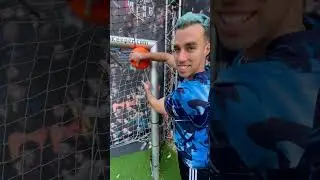 LEO MESSI NO METI&Oacute; GOL AL ROBOKEEPER Y YO LO INTENTO