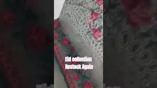 sapphire 3pc Embiroded suit with patches #fashion #sapphire #ethnic #zelburry #classy #eidcollection