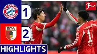 Bayern Munich vs FC Augsburg (1-2) &ndash; All Goals & Highlights &ndash; BUNDESLIGA 2025/26
