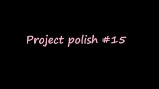 Project polish #15