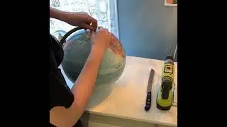 DIY Globe Lamp - The Wizard of Vase