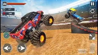 Extreme Monster Truck Crash Derby Stunts - Android Gameplay FHD