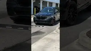 BMW Dealer Car Wash 2023 X5 Extended Shadowline