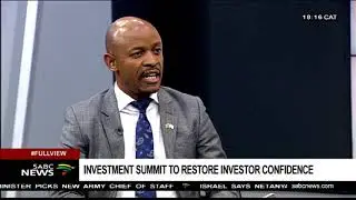 SA Investment Summit to restore investor confidence