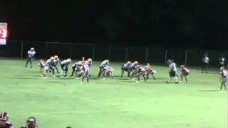 Ben Brooks on the punt return for the TD