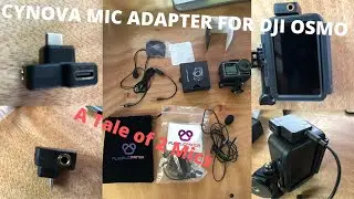 CYNOVA AUDIO ADAPTER FOR DJI OSMO ACTION CAMERA