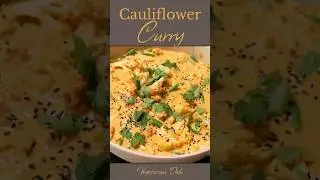 One Pan Cauliflower Curry &ndash; Simple, Cozy & Delicious  #plantbased #cozyfood #cauliflowercurry