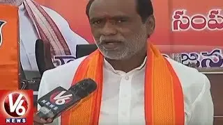 Face To Face With Telangana BJP Chief Laxman | Amit Shah Tour | V6 News