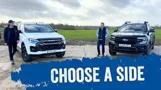 Противостояние сельскохозяйственной техники: Isuzu D-Max против нового Ford Ranger.
