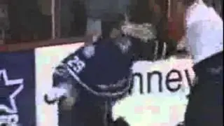 Potvin vs. Hextall Hockey Fight - Joe Bowen's Radio Call