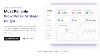 AffiliatePress Lifetime Deal - Easy Affiliate Management for WordPress