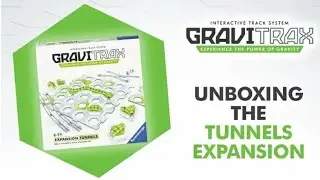 Unboxing GraviTrax EXPANSION TUNNELS & Example