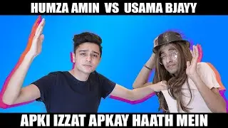 Humza Amin in Apki Izzat Apkay Haath Mein with Usama Bjayy