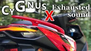 YAMAHA CYGNUS-X 2018 exhausted pure sound | Japan in Kyoto