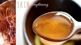 SAFFRON and Honey face Mask For GLOWING SKIN || how to get  skin  Brightening 💛😍homemade pack ||
