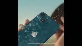 iPhone 13. Spill and splash resistant. Relax, it&rsquo;s iPhone.