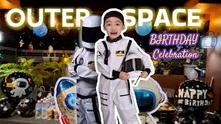DIY Outer Space Themed Birthday | Simple Birthday Celebration | The Jabs Series