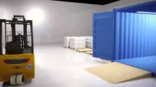 Slip Sheets V Pallets using a push pull attachment