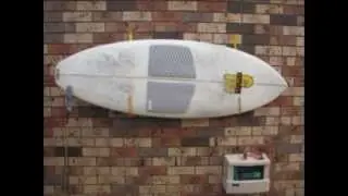 Brick Wall Garage Surfboard Hanger Racks Storage New