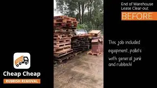 Before and After - Commercial Property Cleanup in Sydney